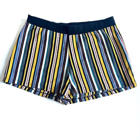 Zara Striped Knit Shorts - Picture 2 of 6